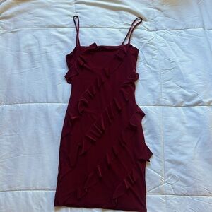 Windsor size Xs maroon mini dress